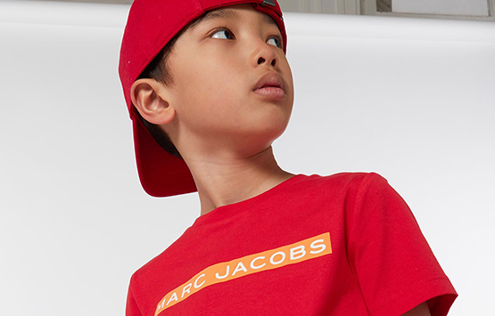 red marc jacobs t-shirt for boys