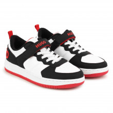 Lace & hook-and-loop trainers