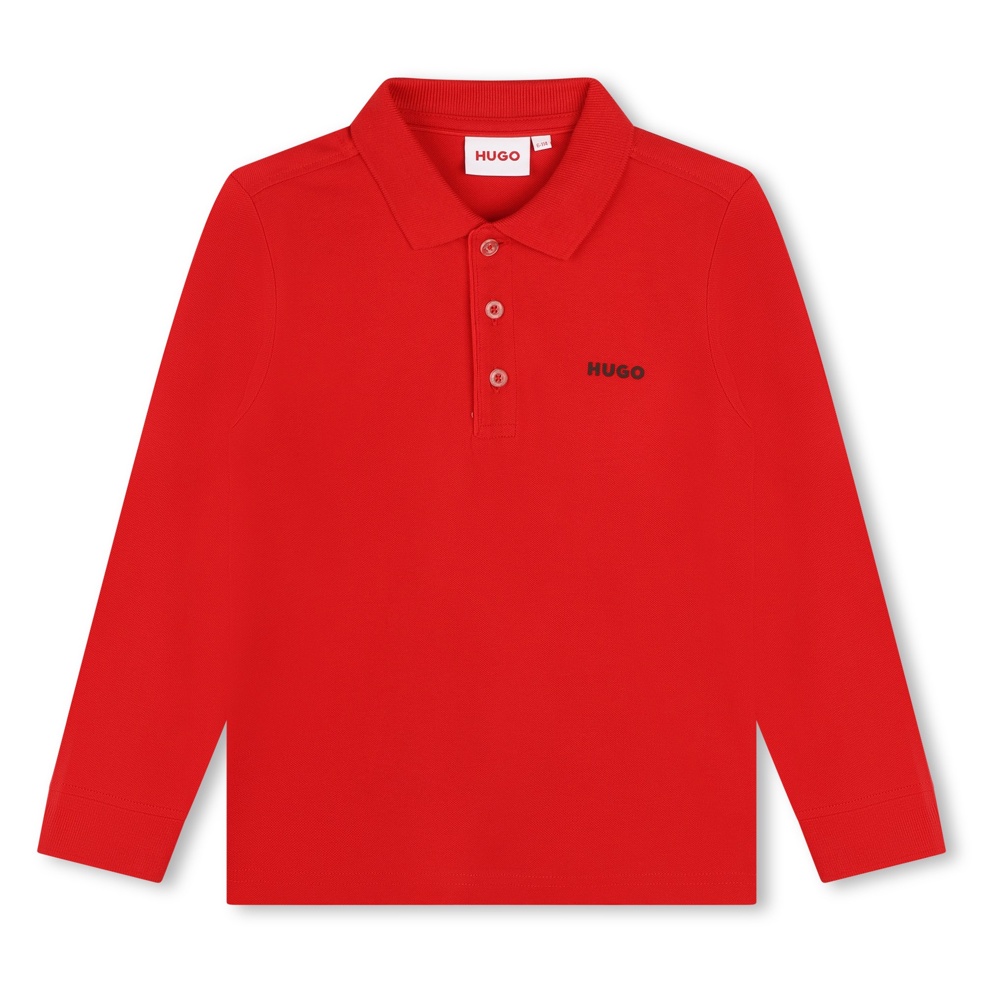 HUGO LONG SLEEVE POLO