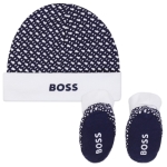 BOSS Pull on hat+slippers