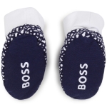 BOSS Pull on hat+slippers
